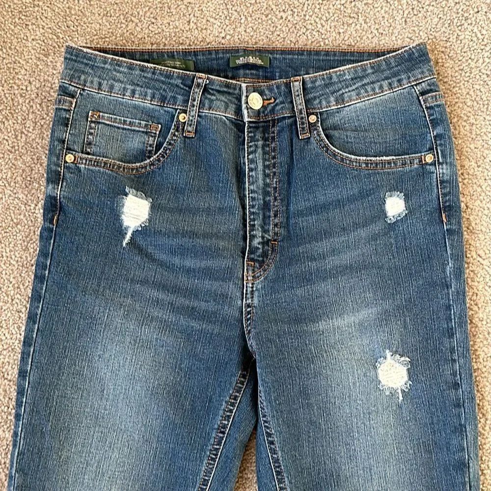 Wild Fable High Rise Distressed Skinny Jeans! - Picture 2 of 11